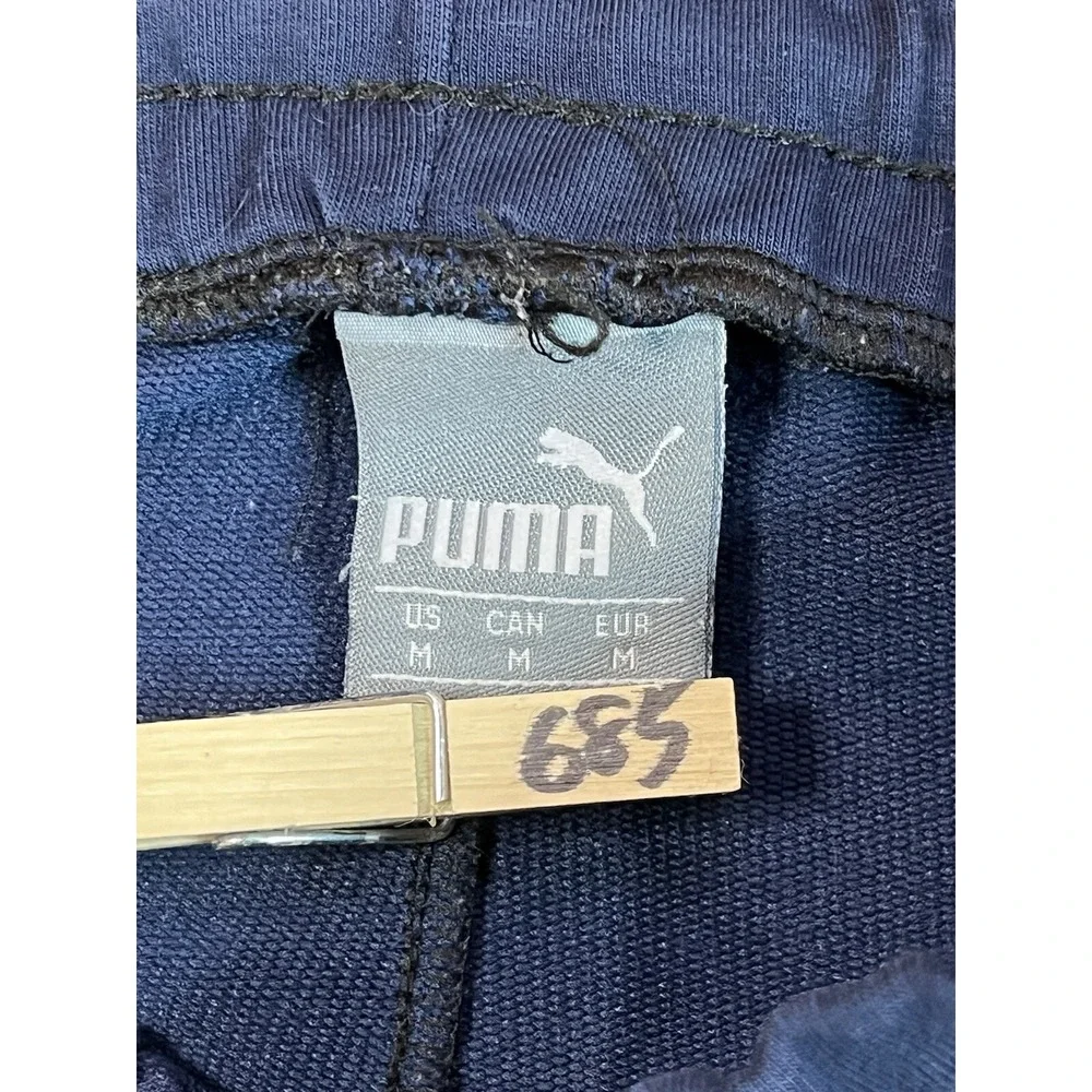 Puma BMW Motorsports Black Sweatpants Joggers Tapered Leg Men's‎ Size MD
